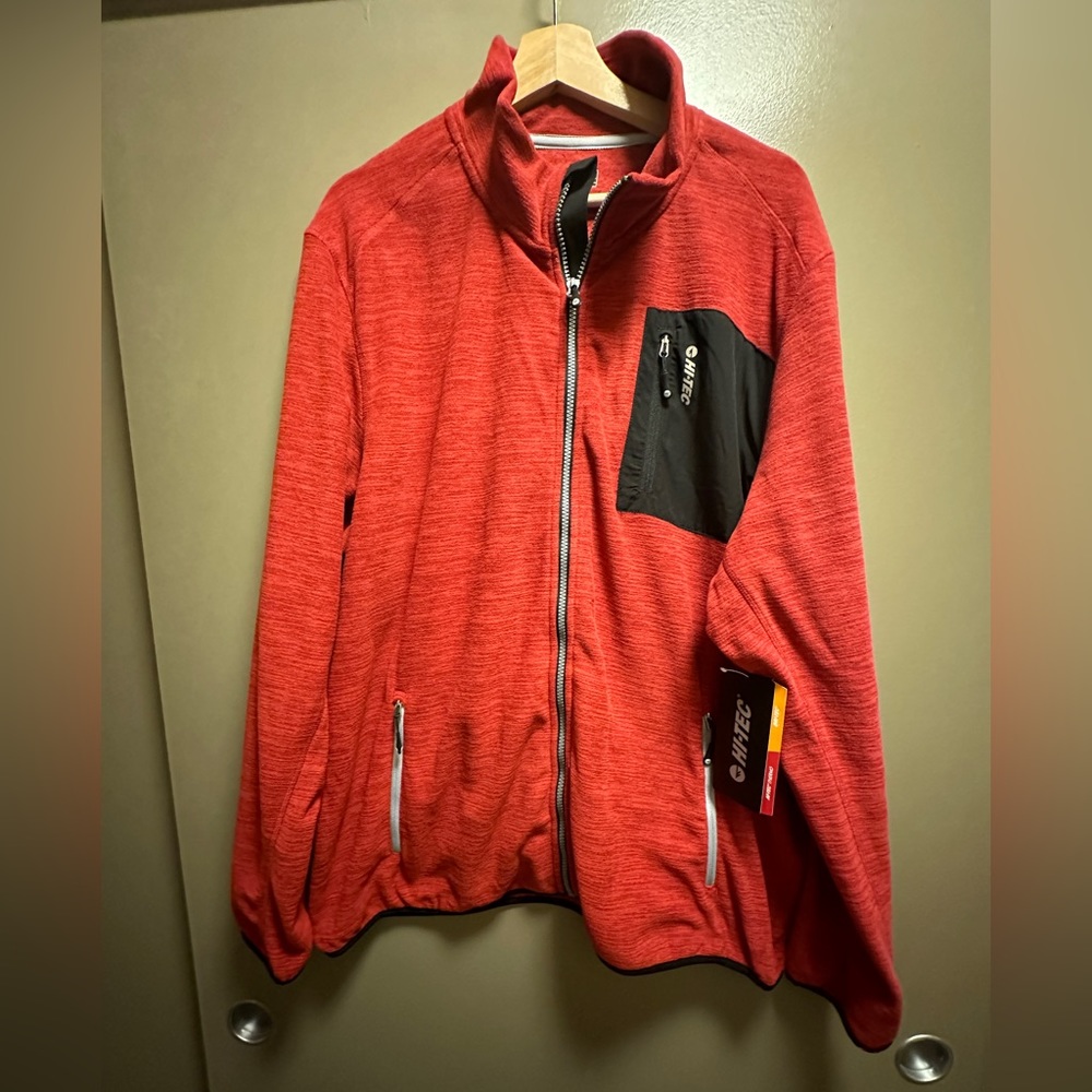 Hi-Tec Men's Standard Duran Polar Fleece Full-Zip Jacket NWT